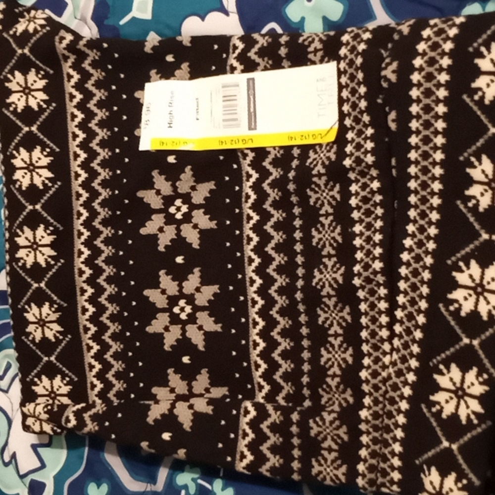 High rise fitted leggings l